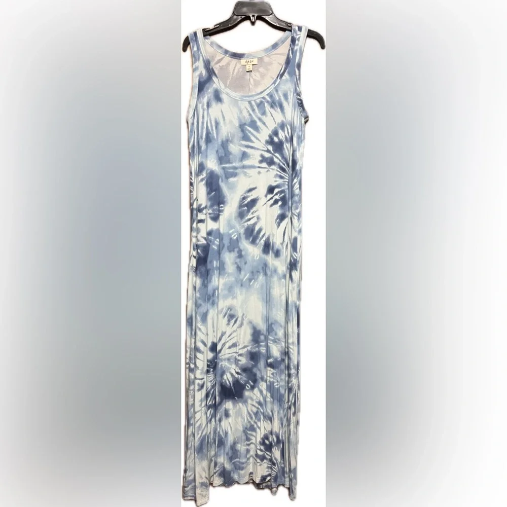 Style and Co Tie Dye Maxi Dress Size Medium - Picture 3 of 6